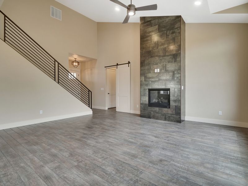 Custom Fireplace Tiling